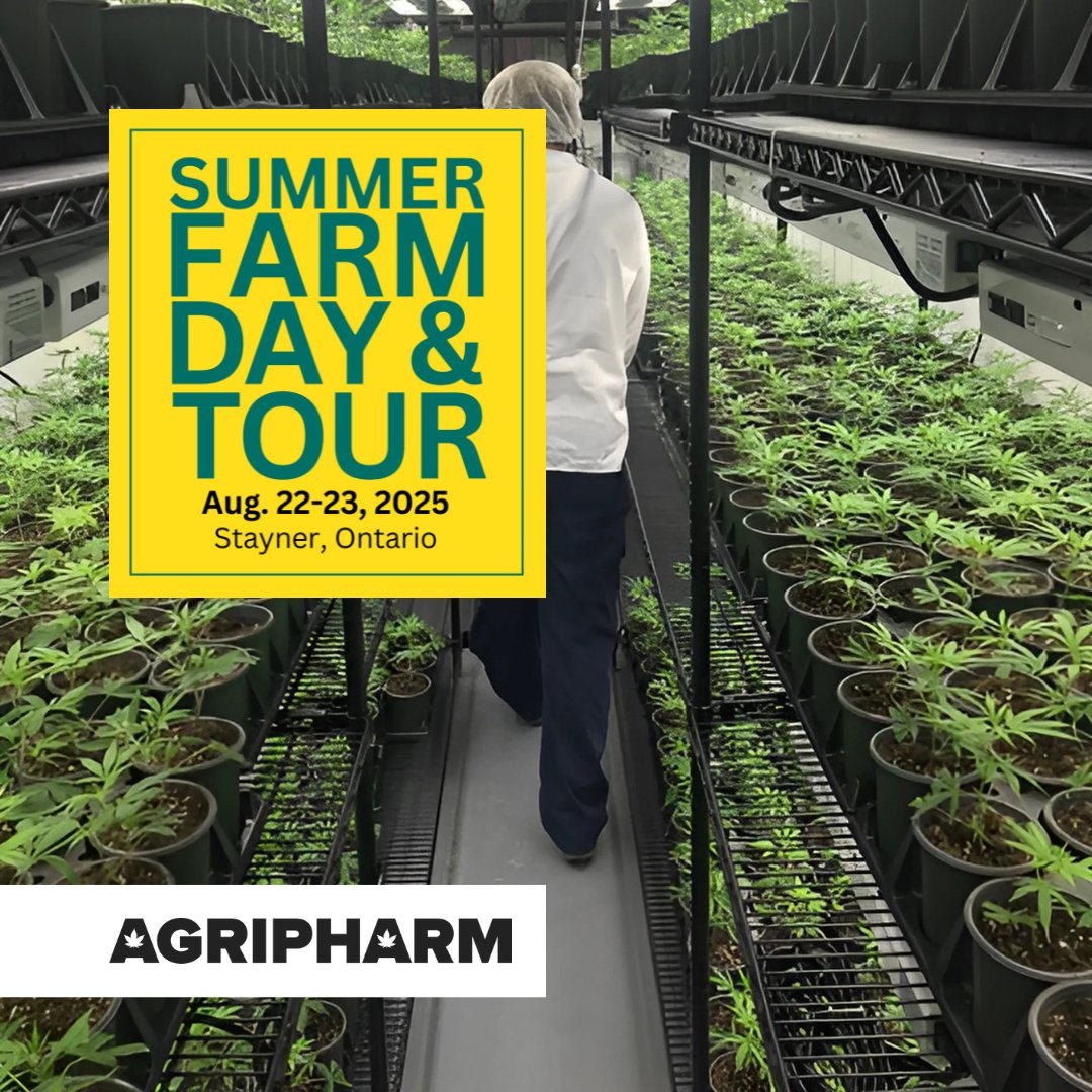 You can now purchase tickets for our Summer Farm Day &amp; Bus Tour. Day 1 (Aug22): touring a working farm in Stayner ON, networking, guest speakers &amp; hot lunch. Day 2 (Aug23): regional bus tour that includes Agripharm Corp, manufacturer of consumer cannabis. Register at
