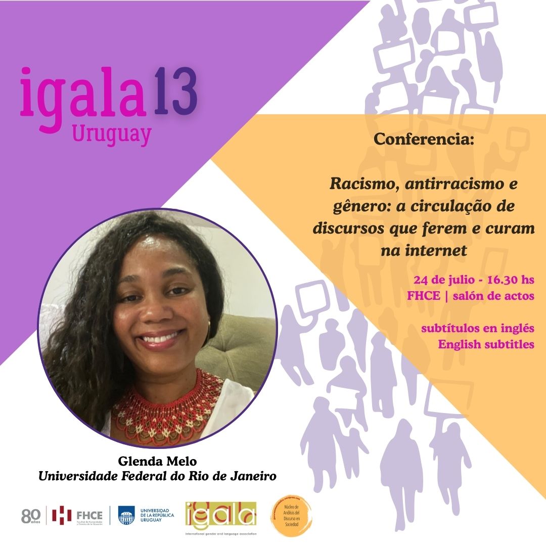 FHCE_Udelar's tweet photo. 🗨️ 𝟏𝟑.ª 𝐞𝐝𝐢𝐜𝐢𝐨́𝐧 𝐝𝐞 𝐥𝐚 𝐂𝐨𝐧𝐟𝐞𝐫𝐞𝐧𝐜𝐢𝐚 𝐈𝐆𝐀𝐋𝐀: Repensando los géneros, las sexualidades y los activismos (g)locales

🗓️ 23 al 25 de julio
📍 FHCE

ℹ️Accedé al programa y más información en: https://t.co/9ICnbGkDTG https://t.co/fiuO5zDB0F