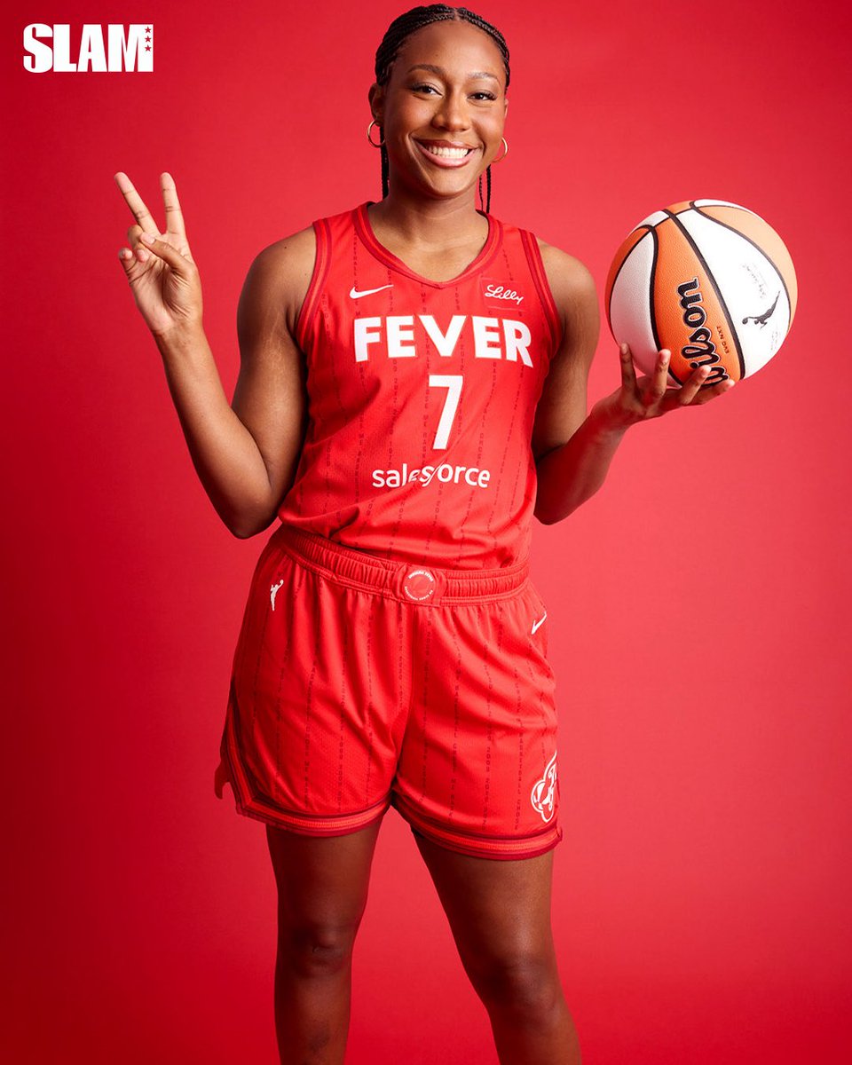 wslam's tweet image. "I try to be where my feet are."
A LOT is happening for Aliyah Boston these days and she's focusing on being present through as much of it as she can.
Read her WSLAM digital cover story โจ
๐ slam.ly/aliyah-boston-โฆ
