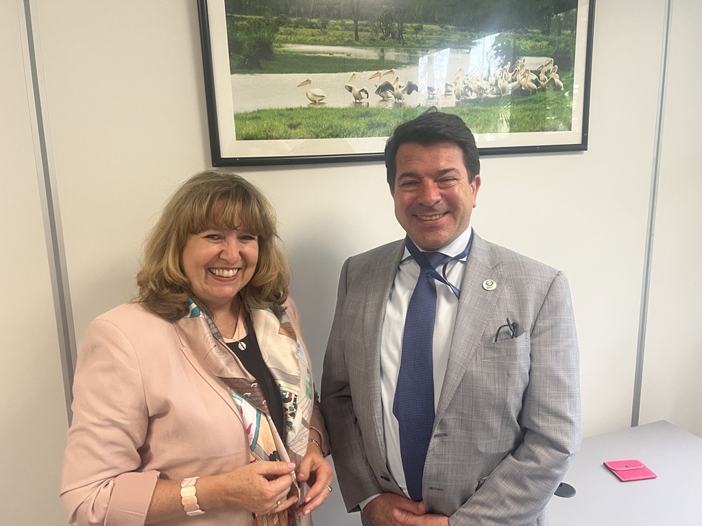 SchomakerAstrid's tweet image. I had the opportunity to exchange views with Fred Boltz, Head of the Programming Division at @theGEF on the ongoing GEF replenishment process, the governance reforms and the proposed resource mobilization strategy.
#AMCEN20