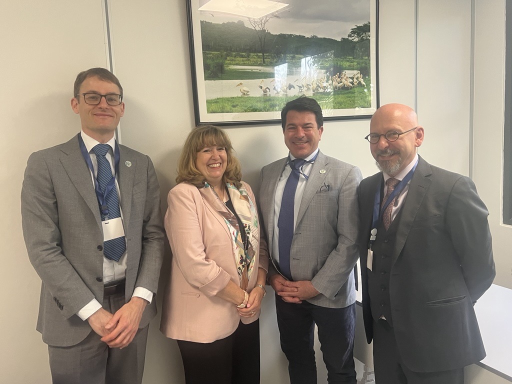 SchomakerAstrid's tweet image. I had the opportunity to exchange views with Fred Boltz, Head of the Programming Division at @theGEF on the ongoing GEF replenishment process, the governance reforms and the proposed resource mobilization strategy.
#AMCEN20