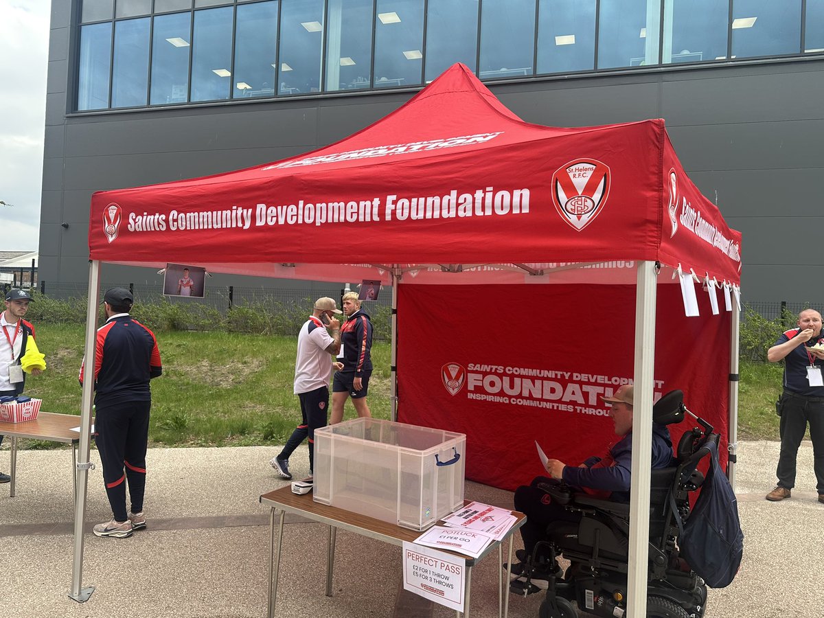 CommunitySaints's tweet image. 🙌 Our Fanzone is open ahead of kick off this evening!
Come and get involved in some pre-game activities! 😁
#Saintsandproud | @Saints1890
