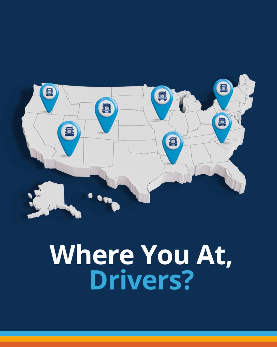 📍Where are you rolling through today?

 Let’s see all 50 states check in!

#TruckersRollCall