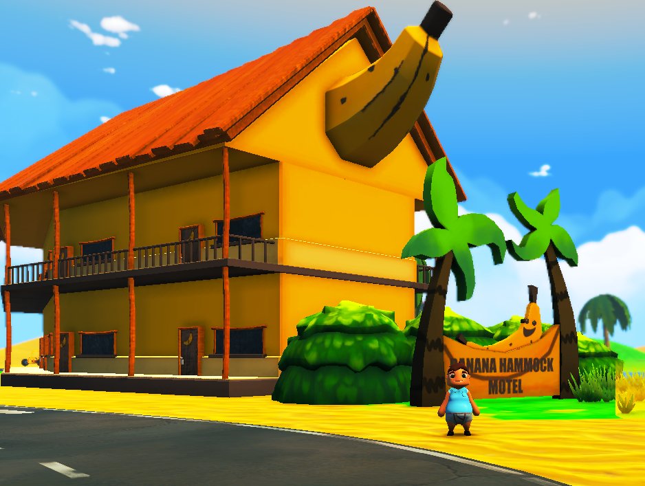playinfogrames's tweet image. Banana Hammock Motel Reviews:
"5/5 Stars - The kind of tropical getaway where you can let it all hang out."