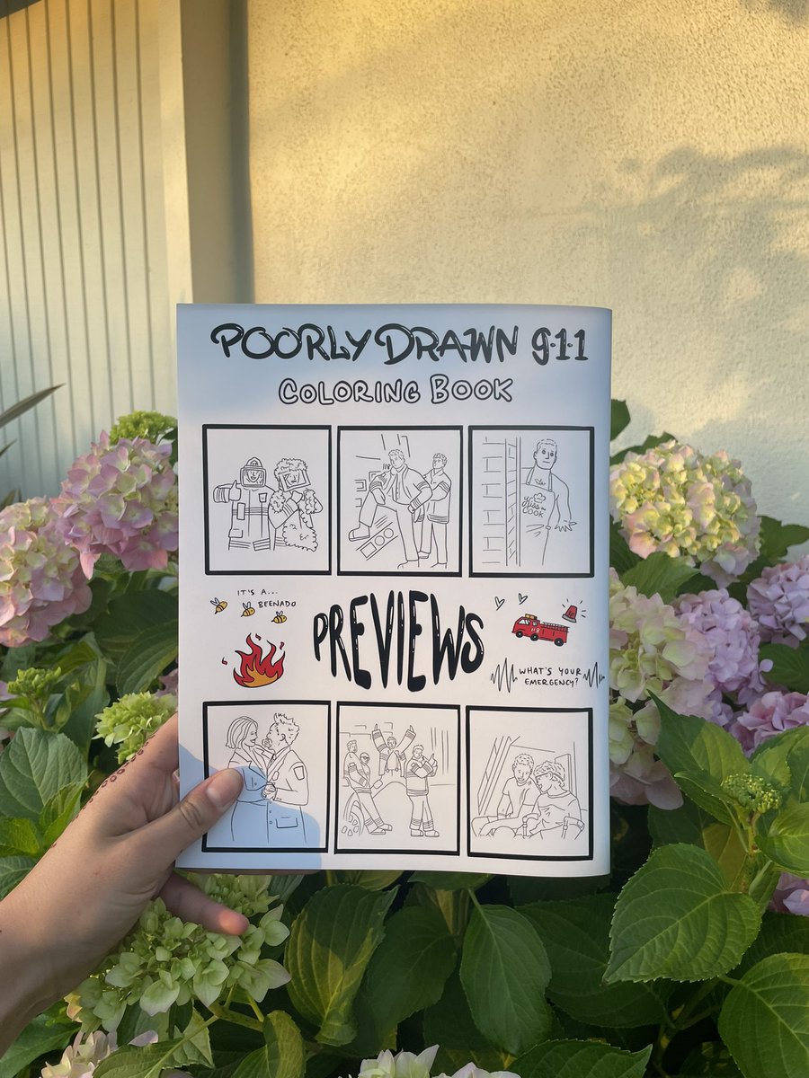 poorlydrawn911's tweet image. POORLY DRAWN 911 COLORING BOOKS
i am so unbelievably excited to finally share this with u!!!! 😭 this has been such a dream for ages and i hope you all love them :*)
i’ll be going live at 12pm pst today to demo! come hang out and color w meee!🫶
🔗 below & in bio!!