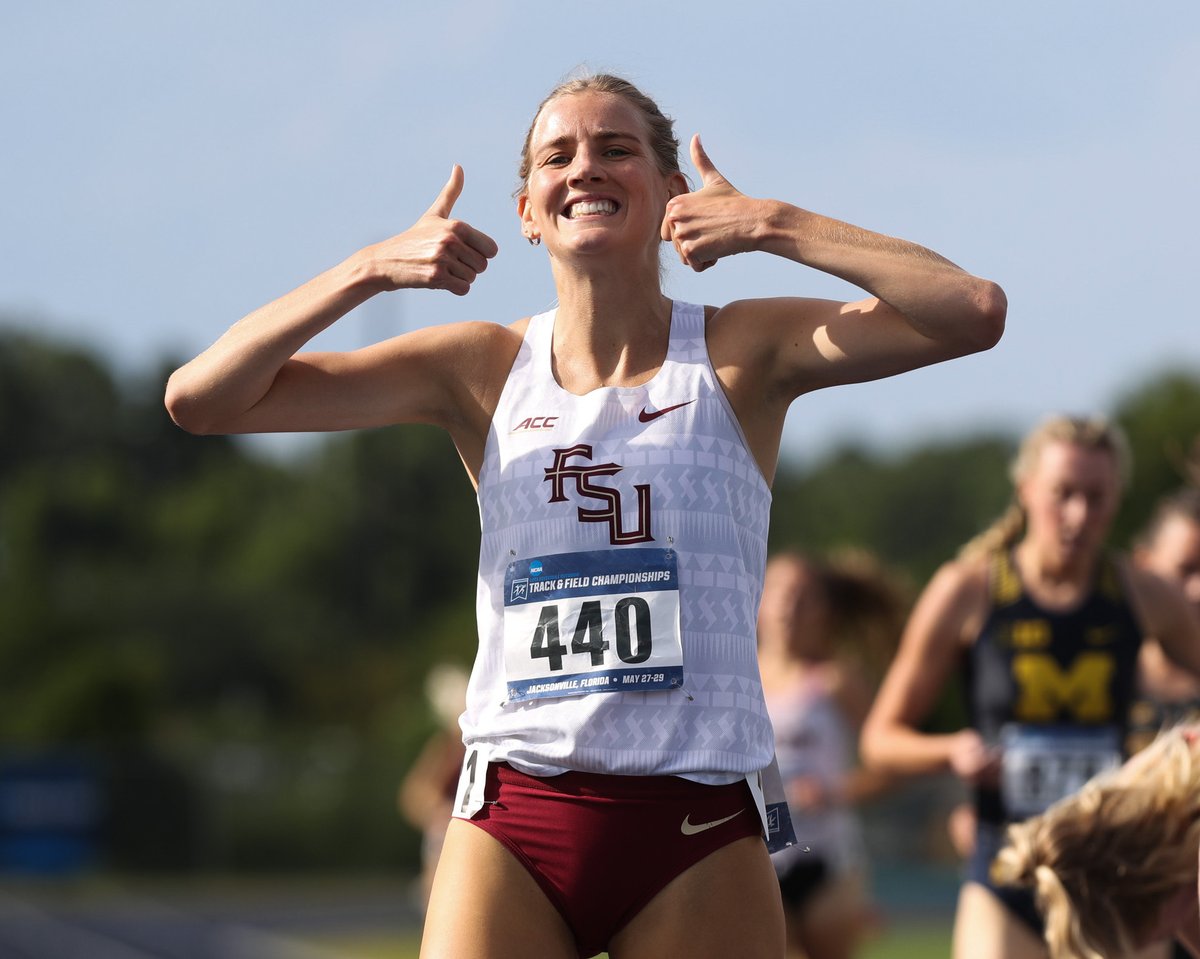 FSU_Track's tweet image. HEADED TO THE 2025 𝑾𝑶𝑹𝑳𝑫 𝑪𝑯𝑨𝑴𝑷𝑰𝑶𝑵𝑺𝑯𝑰𝑷𝑺 🍢
Alumni Maudie Skyring has officially qualified for the World Championships for team Australia in the women's 5,000-meters after her winning performance of 14:49.93 in Liege.
Skyring climbs to sixth on the Australian…