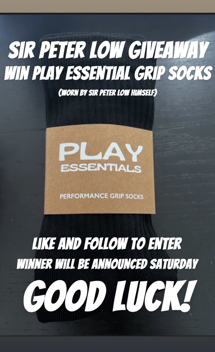 Good luck to all!

(Socks will make you 2x better than any Airdrie player!)