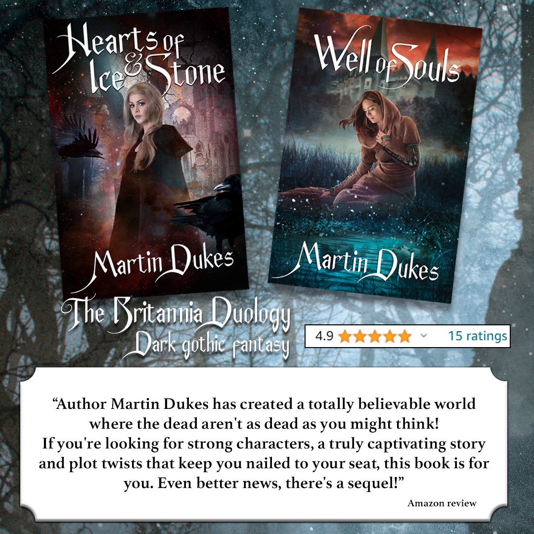 In Darkharrow, the dead lie slumbering. Some, whose hearts are of stone, must await the last trump for their awakening, but others whose hearts are of ice may be summoned to new life. But to what consequence?
#gothic #fantasy 
mybook.to/nQeJ3C