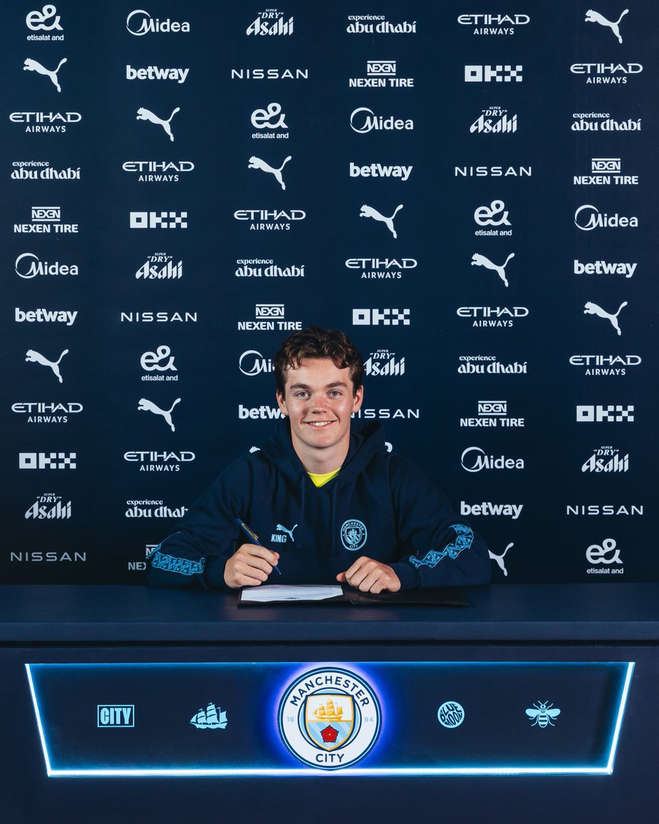 ManCityUS's tweet image. We’re excited to welcome Sverre Nypan to Manchester City! The Norwegian talent joins us from Rosenborg 🩵🇳🇴