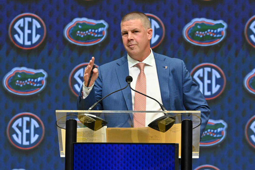 UF’s Billy Napier faces new foe at SEC Media Days: Expectations trib.al/RZwq7PS