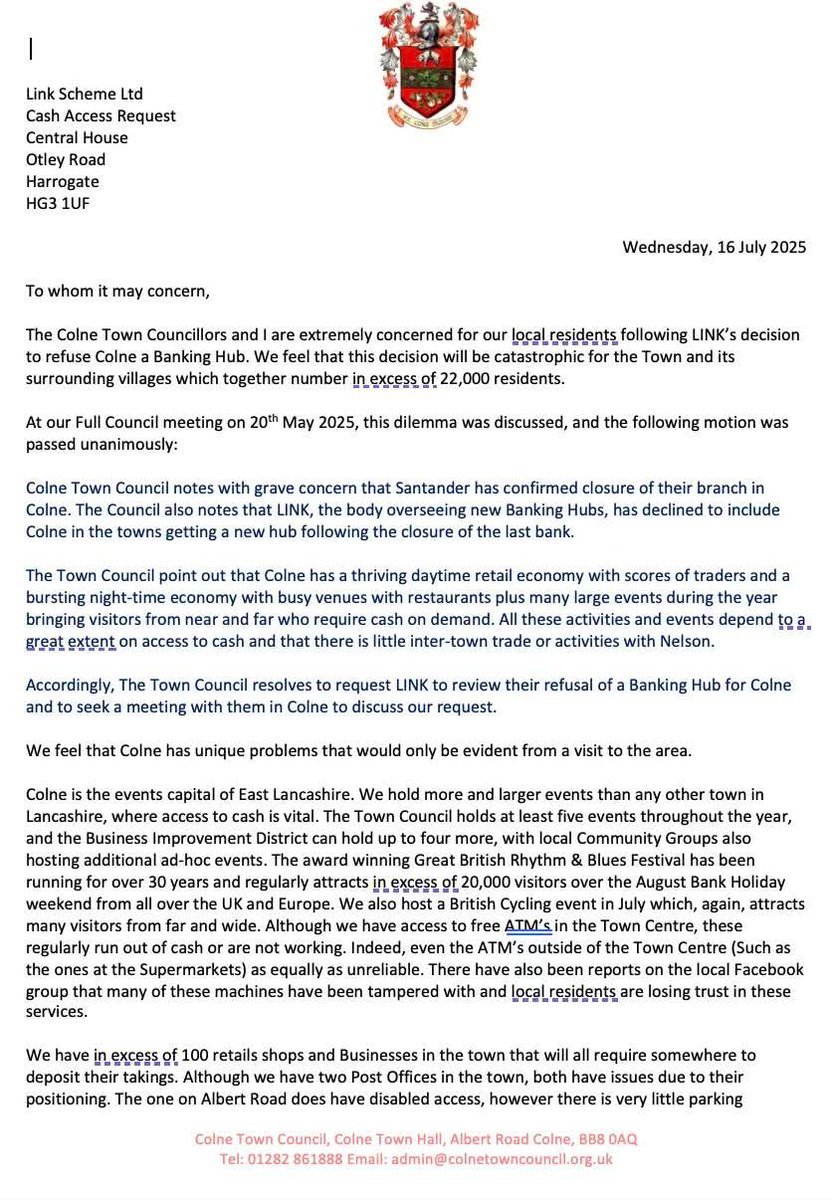 1882UTC's tweet image. So what now for Colne? 🙏 @FishwickDavid