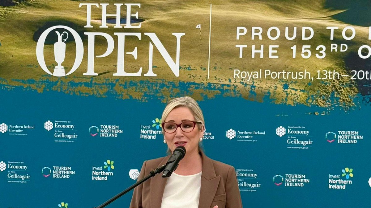 moneillsf's tweet image. I’m delighted that The Open 2025 has officially begun.
This is a week to put our island firmly on the map as an exciting place to explore, live and invest in.
Hundreds of thousands of people from across the world will visit our shores and experience first-hand the rich tourism…