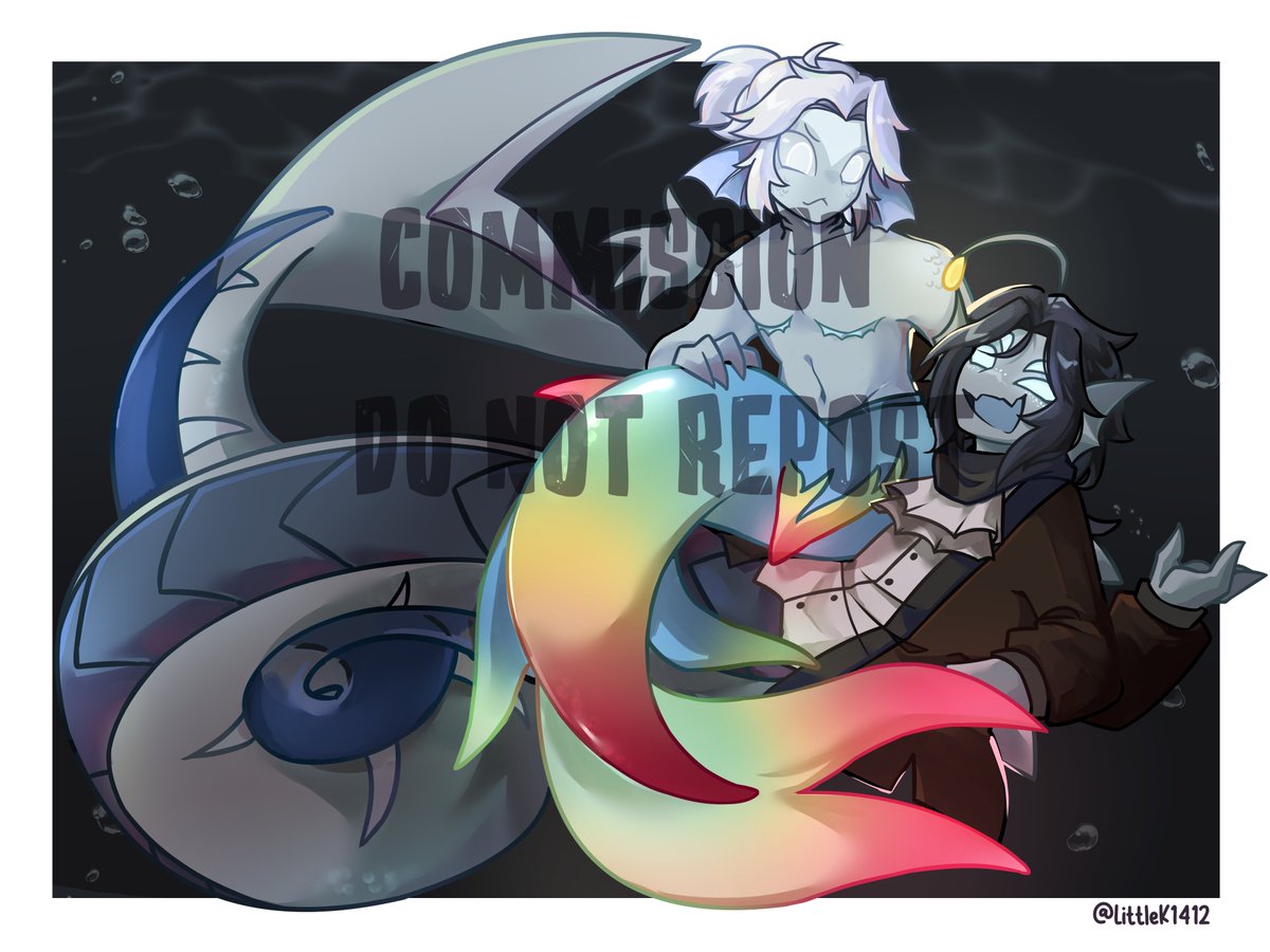 LittleK1412's tweet image. Commission for @Octaviadj3 !! This is about her Pressure AU :DD💫✨