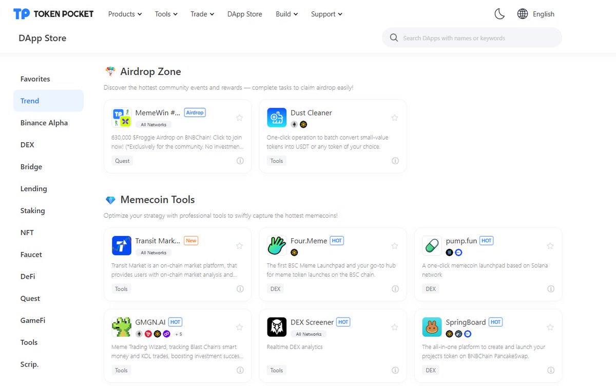 Uthaymeen | Decentralizer (@uthaymeen6) on Twitter photo Just explored <a href="/TokenPocket_TP/">TokenPocket</a> and I'm impressed! 🌐
My favorite feature? The DApp browser – super smooth and gives instant access to top Web3 platforms in one place! 🔥
Dive in and discover your favorite too! #TokenPocket #Web3 Just explored <a href="/TokenPocket_TP/">TokenPocket</a> and I'm impressed! 🌐
My favorite feature? The DApp browser – super smooth and gives instant access to top Web3 platforms in one place! 🔥
Dive in and discover your favorite too! #TokenPocket #Web3