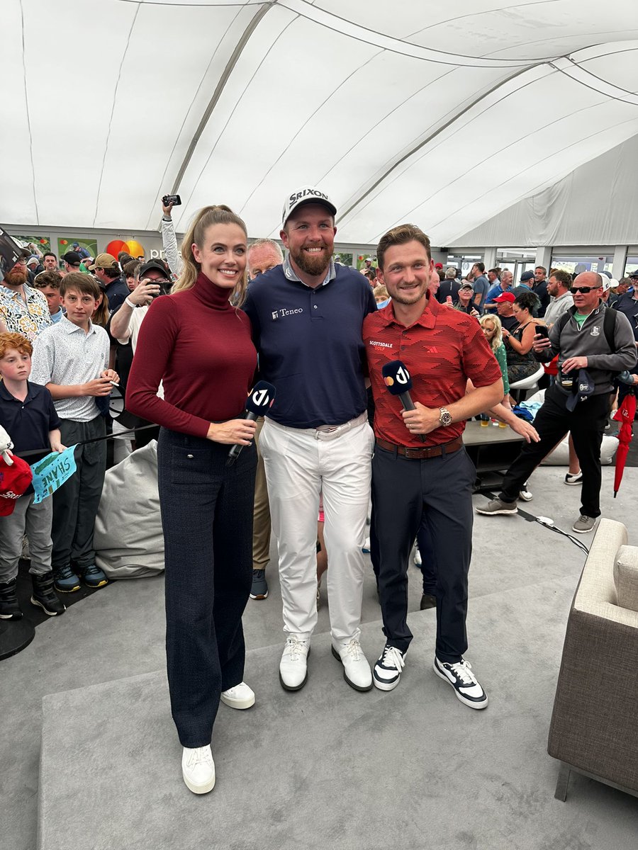 The main man is here 🍀 <a href="/ShaneLowryGolf/">Shane Lowry</a>