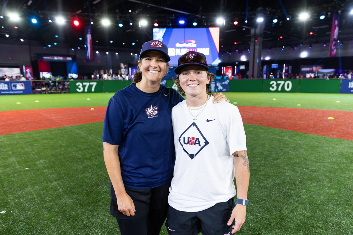 USABaseball's tweet image. Creating lifelong memories ⚾🫡 Here&apos;s a recap of all the fun we had at PLAY BALL PARK in the heart of the @MLB All-Star Village! 📸