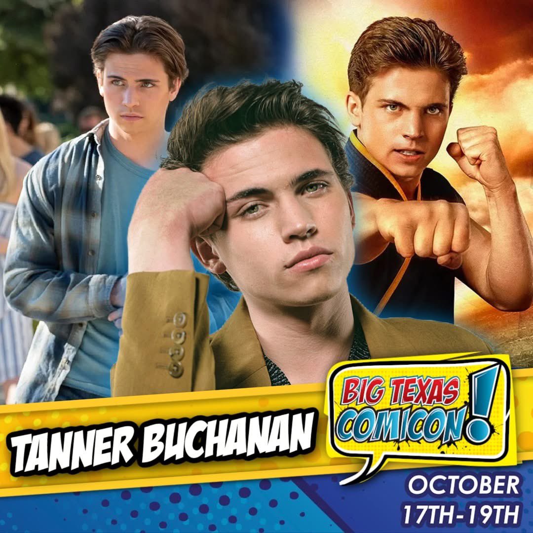 bigtexcon's tweet image. 🥋 TANNER BUCHANAN is bringing the heat to BIG TEXAS COMICON!
📍 San Antonio
📅 October 17–19
🎟️ Get tickets now at BigTexasComicon.com/tickets
Photo ops: bit.ly/btcphotoops