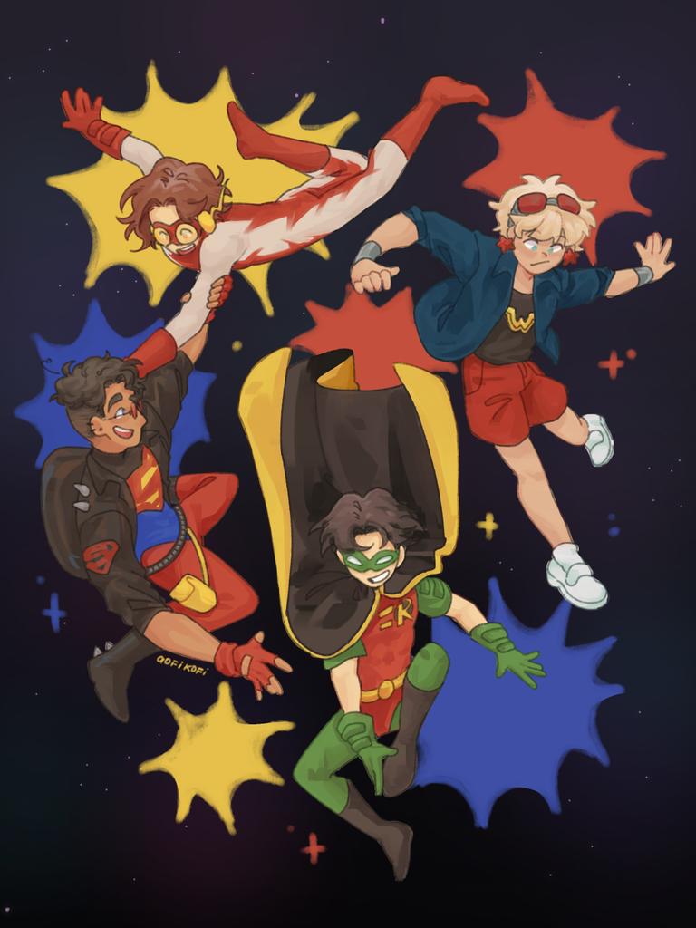 i literally cant stop drawing #yj98

#dccomics #wondergirl #robin #superboy #impulse #youngjustice98 #teentitans