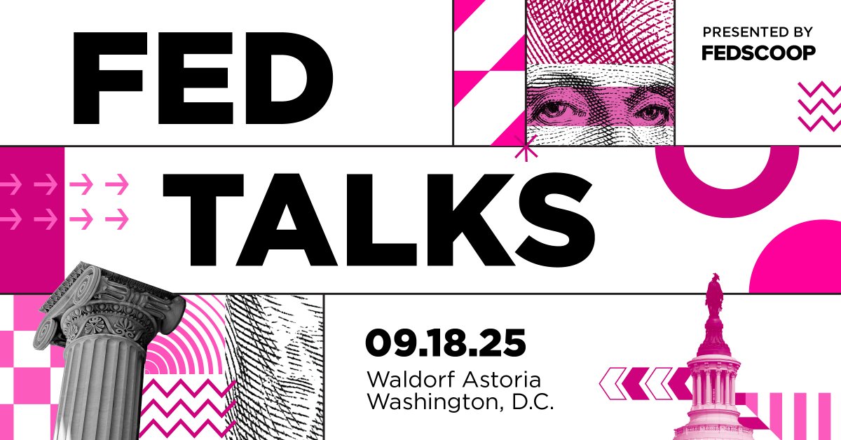 Are you ready to join the country's most influential leaders for a day of discussion, exploring the ways technology and people can transform government and our nation?

Join us for the 15th year of #FedTalks:
📅  9/18
📍 Waldorf Astoria in DC
🔗 scoopmedia.co/43J6t9G