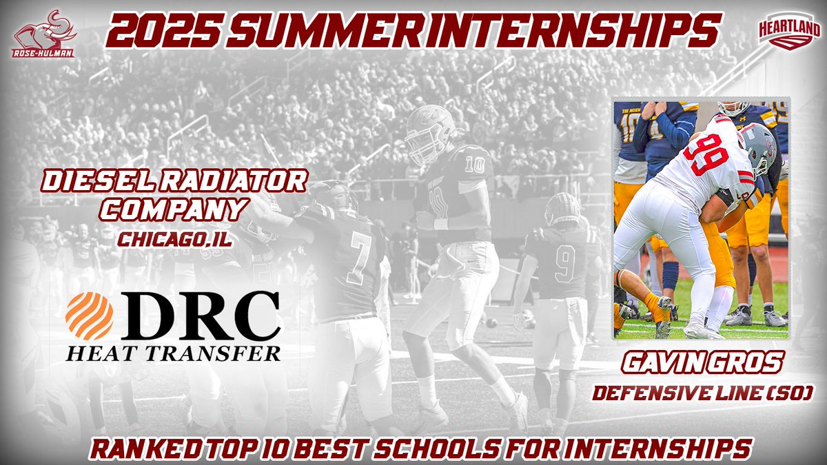 Rose-Hulman Football (@rosehulmanfb) on Twitter photo <a href="/JoeyAlexion22/">Joey Alexion</a> <a href="/Antonio_Barnes_/">Antonio Barnes</a> <a href="/brock_behrend/">Brock Behrend</a> <a href="/DaseHayden/">Hayden Dase</a> <a href="/Wbell2254/">Wyatt Bell</a> <a href="/Jacob_Dewitt18/">Jacob DeWitt</a> <a href="/Ahastings1765/">Austin Hastings</a> Next up for the Fightin' Engineers is Gavin Gros, Sophomore Defensive Lineman from Texas. Gavin is studying Mechanical Engineering and interning with Diesel Radiator Company in Chicago, IL. #WeWork <a href="/JoeyAlexion22/">Joey Alexion</a> <a href="/Antonio_Barnes_/">Antonio Barnes</a> <a href="/brock_behrend/">Brock Behrend</a> <a href="/DaseHayden/">Hayden Dase</a> <a href="/Wbell2254/">Wyatt Bell</a> <a href="/Jacob_Dewitt18/">Jacob DeWitt</a> <a href="/Ahastings1765/">Austin Hastings</a> Next up for the Fightin' Engineers is Gavin Gros, Sophomore Defensive Lineman from Texas. Gavin is studying Mechanical Engineering and interning with Diesel Radiator Company in Chicago, IL. #WeWork