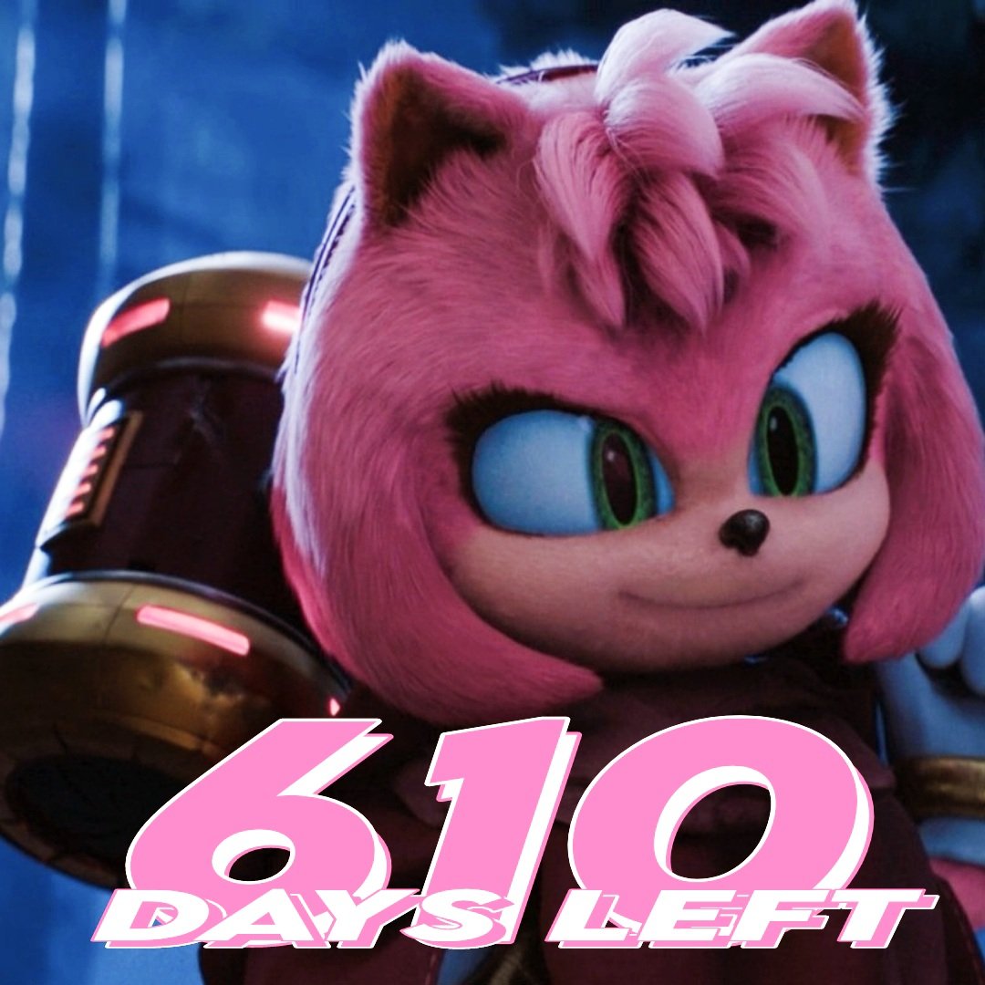 SonicCountdwn's tweet image. Hey everyone ! Hoping y'all are having a wonderful day !
610 days until #SonicMovie4 !