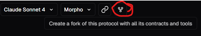 Fork a protocol and improve it, inside Vibe client:
- Edit prompts to make it work better
- Use different web pages to pull research
- Change the contract instances

For example, Transform a yield advisor to allocate in a different category.

Share it and get credit
