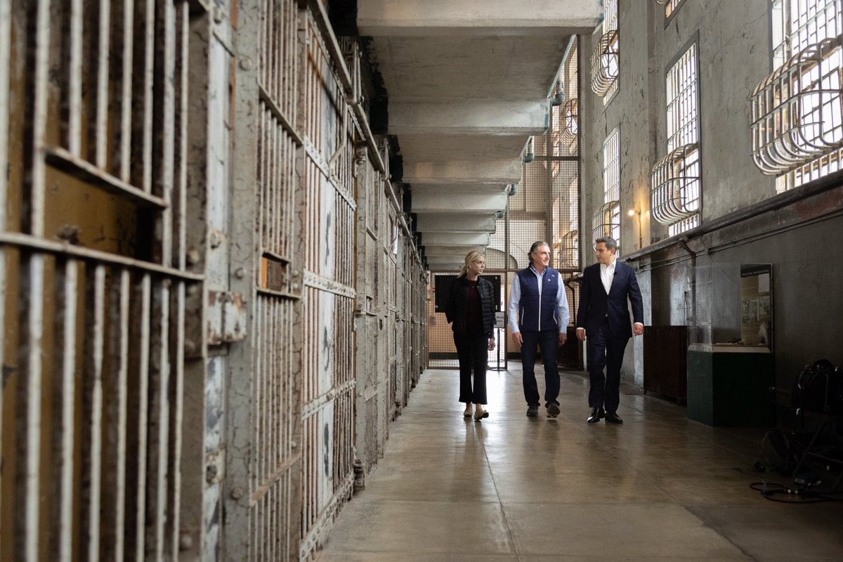 Secretary Doug Burgum (@secretaryburgum) on Twitter photo Spent the day on Alcatraz Island, a <a href="/NatlParkService/">National Park Service</a> site, to start the work to renovate and reopen the site to house the most dangerous criminals and illegals.
This administration is restoring safety, justice, and order to our streets. <a href="/Interior/">US Department of the Interior</a> & <a href="/TheJusticeDept/">U.S. Department of Justice</a> are following Spent the day on Alcatraz Island, a <a href="/NatlParkService/">National Park Service</a> site, to start the work to renovate and reopen the site to house the most dangerous criminals and illegals.
This administration is restoring safety, justice, and order to our streets. <a href="/Interior/">US Department of the Interior</a> & <a href="/TheJusticeDept/">U.S. Department of Justice</a> are following