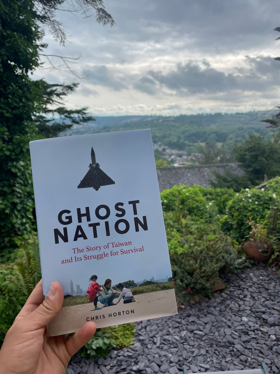 Today is publication day for Ghost Nation. Massive thanks to everyone who helped make this possible. It's great seeing photos of the book in the wild - here's one in the UK's Peak District.