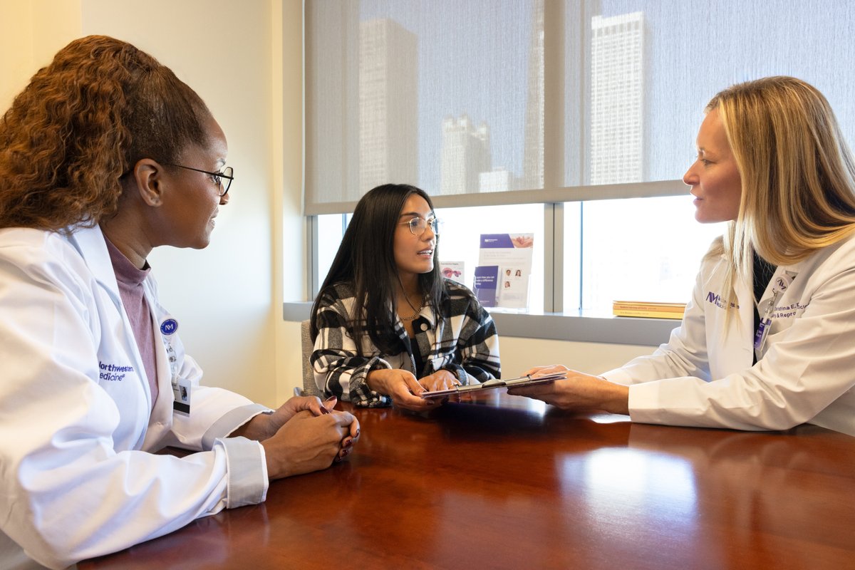 NM_ObGyn's tweet image. "We’re really proud to have established a multidisciplinary clinic to care for these women who are trying to get pregnant, want to reduce health risks during pregnancy and manage their mental health and possible weight gain postpartum." Christina E. Boots, MD (@cbootsmd),…