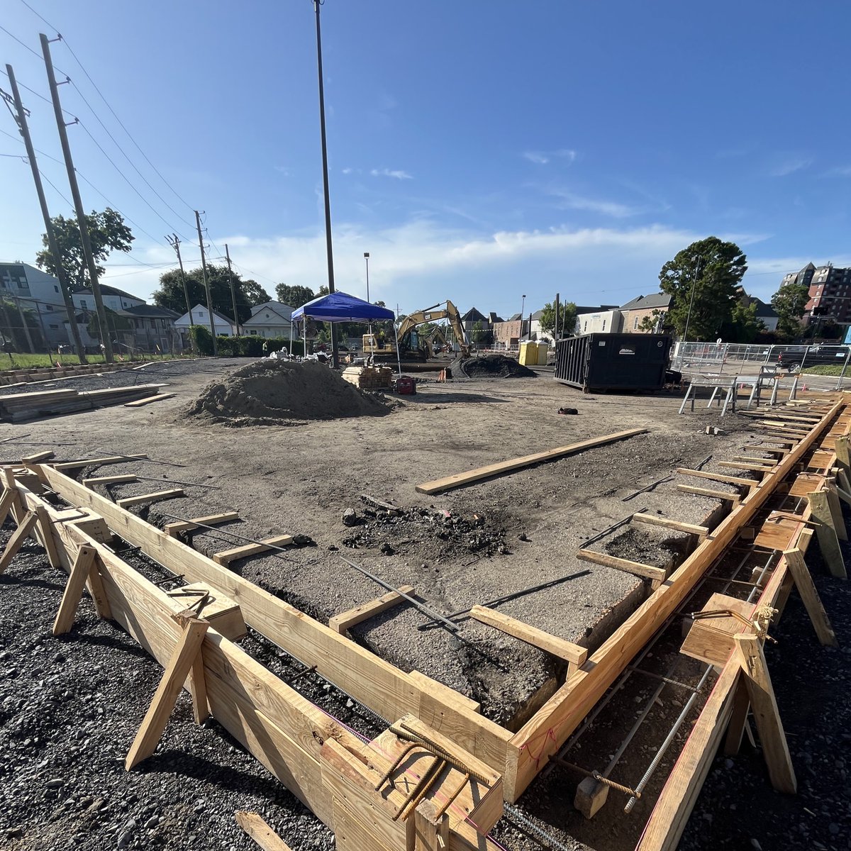 TulaneAthletics's tweet image. Construction on the Goldring Tennis Center is under way!
#RollWave