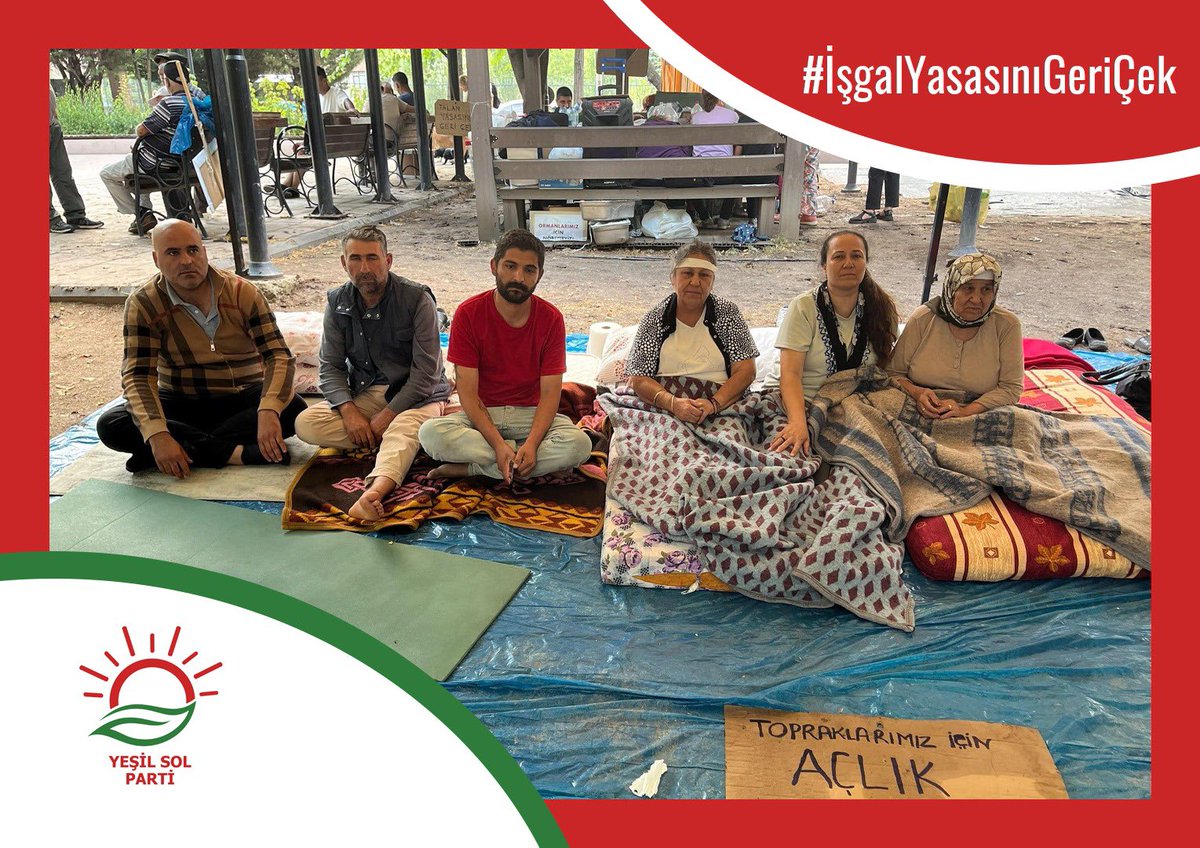 Bu yasa geçerse sadece ağaçlar değil, geleceğimiz de kesilecek.

Toprağımızı, suyumuza göz dikenlere karşı buradayız.
Doğaya dokunma!

#İşgalYasasınıGeriÇek
 #i̇şgalyasasınıgeriçek