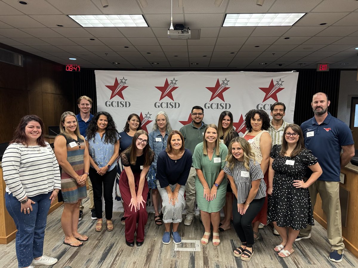 David Denning (@daviddenning2) on Twitter photo Cohort 7 of New Hires rocking and rolling today! Blessed to have these new educators in <a href="/GCISD/">Grapevine-Colleyville ISD</a> #wearegcisd Cohort 7 of New Hires rocking and rolling today! Blessed to have these new educators in <a href="/GCISD/">Grapevine-Colleyville ISD</a> #wearegcisd