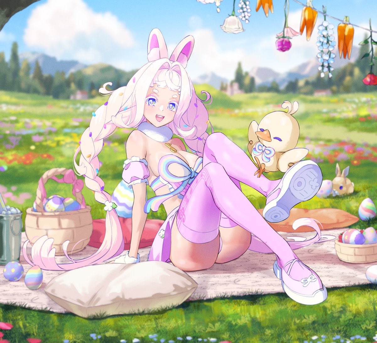 fueppu1's tweet image. I was allowed to draw it by VGen commission!
@TheEasterBunni
Thank you for your commission!🥳
VGenにてご依頼いただきました!
ご依頼ありがとうございましたー!🥳
#BunniFart #VGenComm