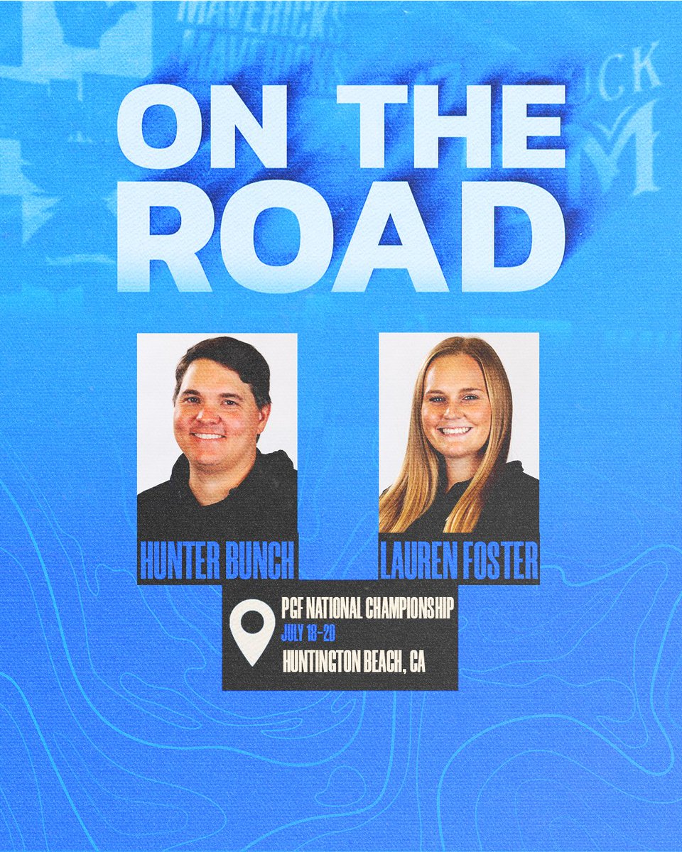 UTAMavsSB's tweet image. ππ πππ ππππ βοΈ
Assistant coaches @hunter_bunch10 and @laurenfoster02 are out west this weekend! π
#BuckEmπ