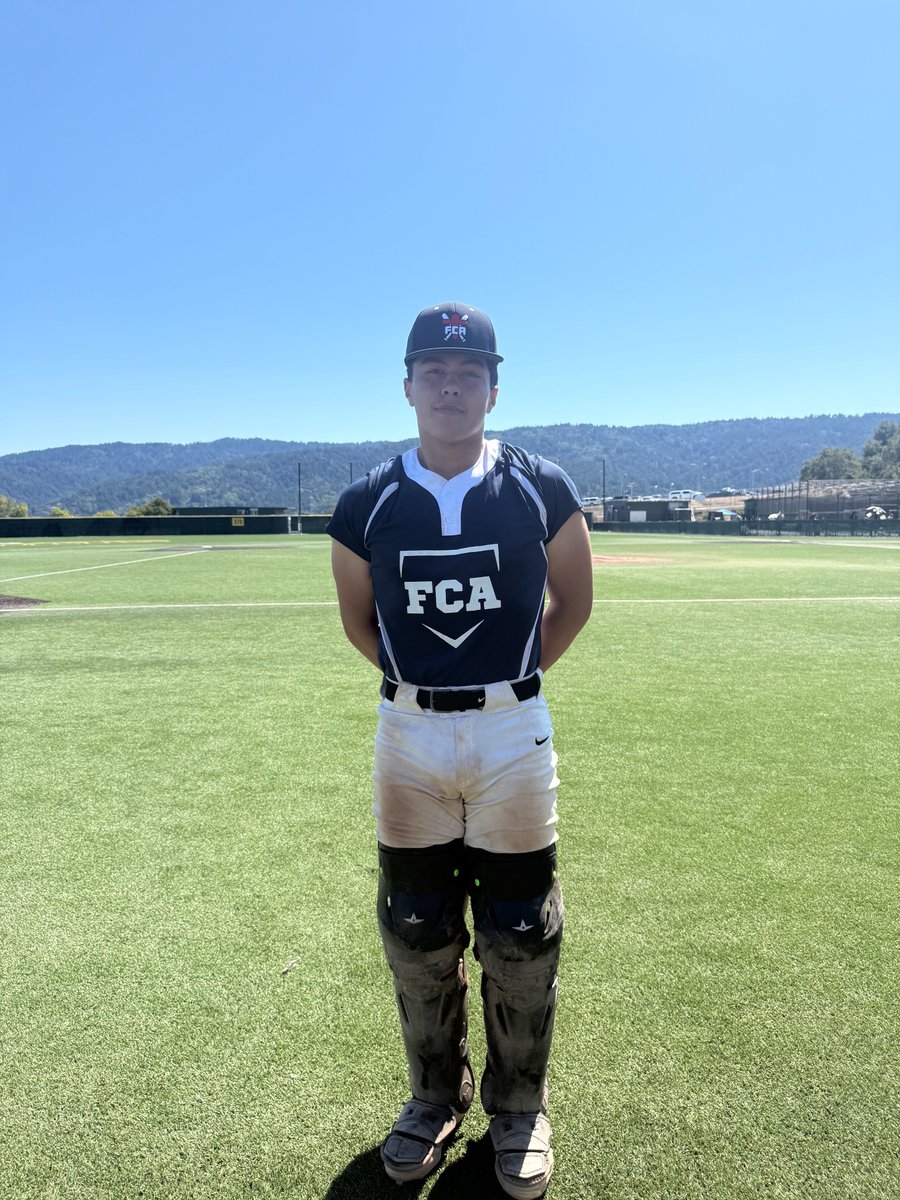 F: Bay Area FCA 18U 8, West Coast Elite Baseball 17U 7
PoG: <a href="/NoahBaquiran27/">NoahBaquiran2027</a> 2-3, 2B, RBI, 2R