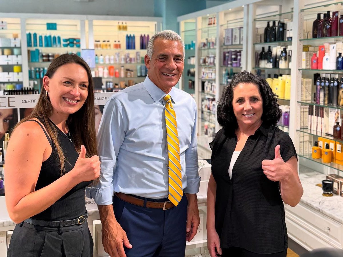 Jack4NJ's tweet image. With Mikie Sherrill nowhere to be found, we decided to take the campaign to her district! I can tell you, she wasn’t at these small businesses in Morristown today.
I’ve started two small businesses on Main Street here in New Jersey. I know how hard NJ Democrats have made it to…