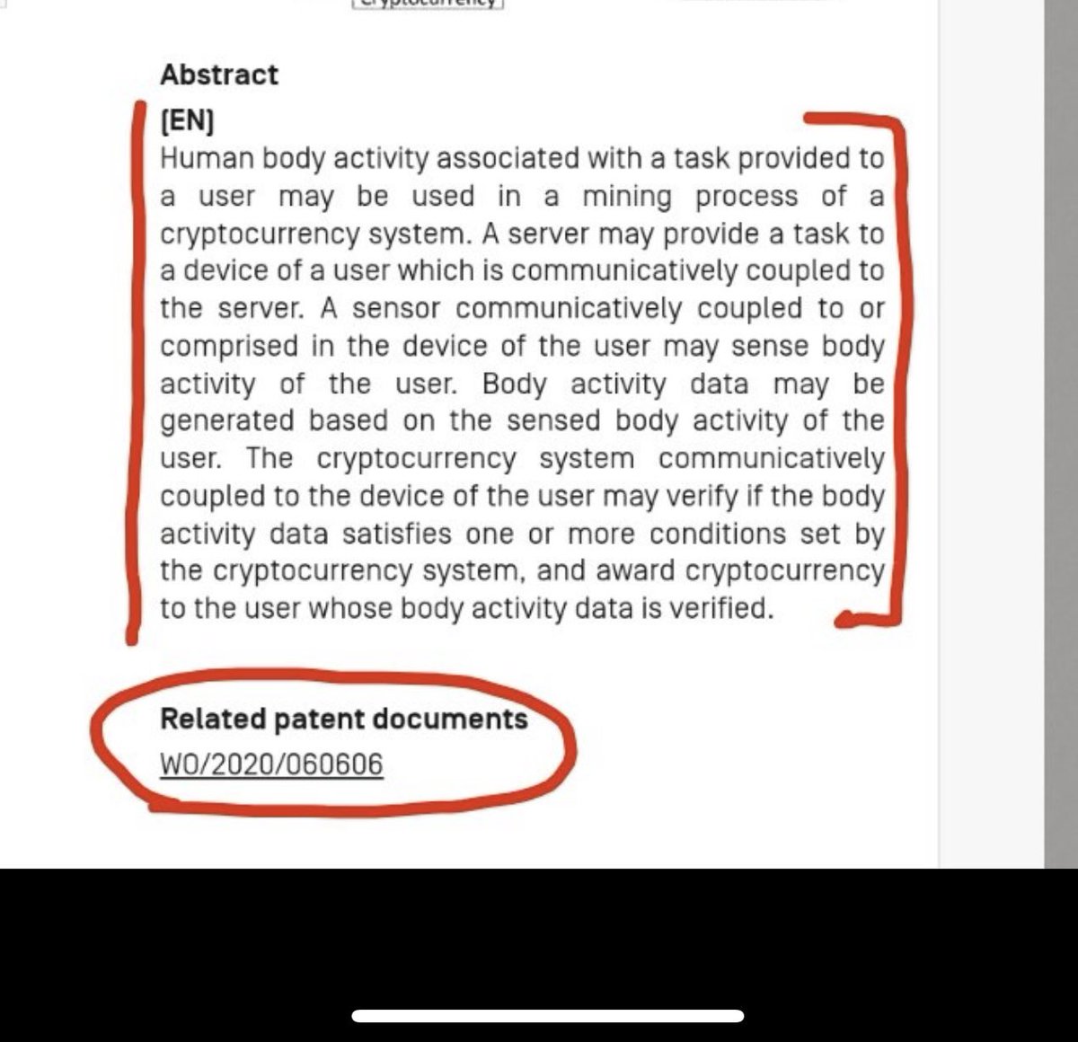 Ashleyhays2089's tweet image. The Cryptocurrency patent “rewards” crypto based upon “body activity data”, and also coincidentally has the number “060606”.
We now have a president that is making the U.S. the “Ai and crypto” capital of the world, and as of Monday have a new era of GLOBAL payments.
The mark…