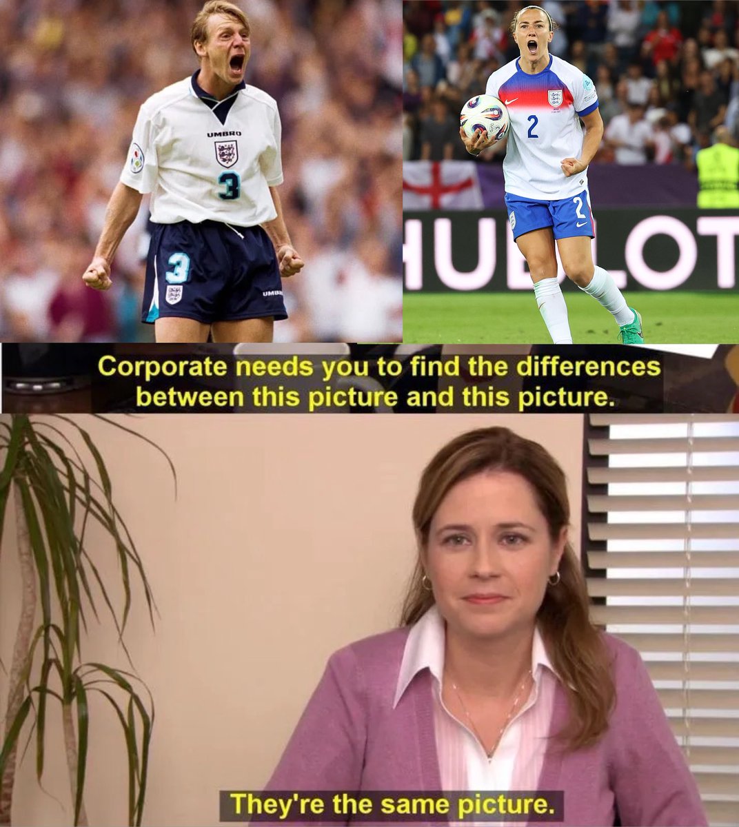 maxbscott's tweet image. Lucy Bronze. Take a bow 👏
True English fighting spirit and Heart on sleeve leadership.
#WEURO2025