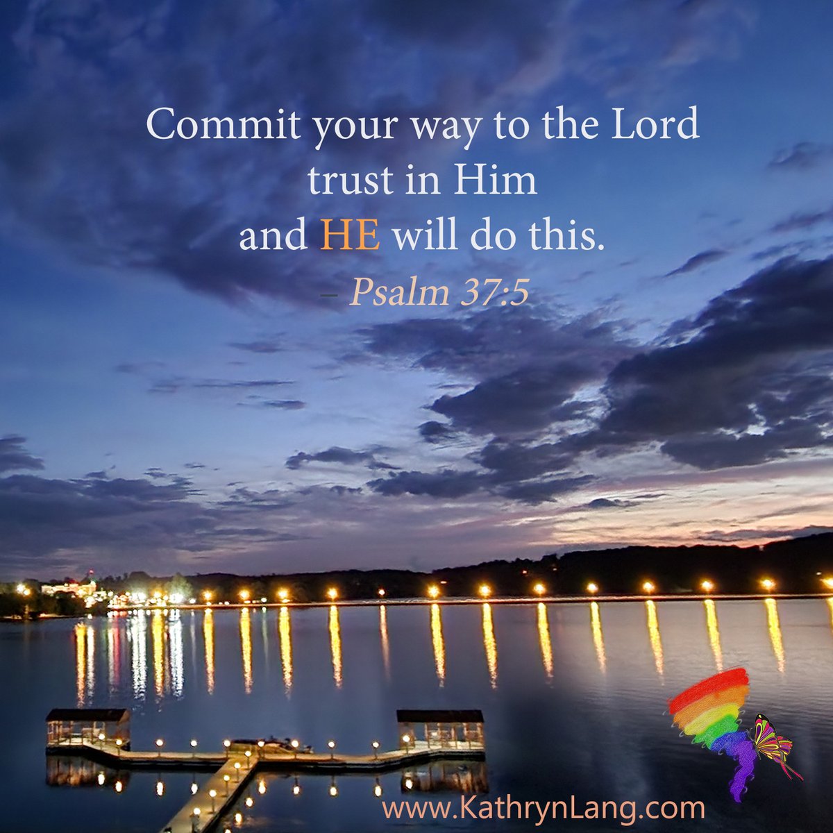Kathrynclang's tweet image. #ScriptureFocus 

Commit your way to the Lord
trust in Him
and HE will do this.

– Psalm 37:5