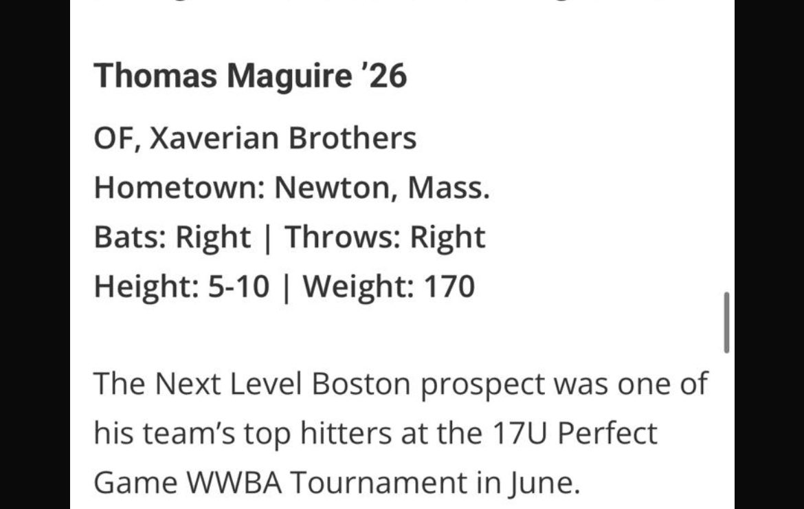 Thanks for the shoutout!! <a href="/NLB_Sports/">Next Level Boston ⚾️</a> <a href="/5TPerformance/">5 Tool Performance</a> <a href="/tckingsbaseball/">KingsNational</a>