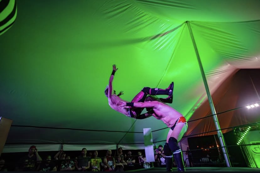 GRINDpuro's tweet image. Pro Wrestling GRIND returns to the heaviest party of the summer❗️ Get ready to Bark at the Moon because it’s RPM Fest season‼️

August 29th-31st
Montague, MA
Tickets: rpmfest.org

#RPMFest #HeavyMetalOutlaws #montaguema #BarkAtTheMoon 

📷: @ncryptdcryptd