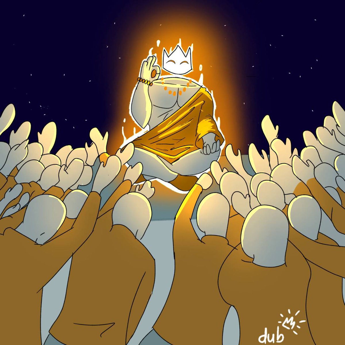 kingdubonbonk's tweet image. Hello $DUB Kingdom. We have made an X chat for our holders and community! Please retweet and comment below if you would like to be added.