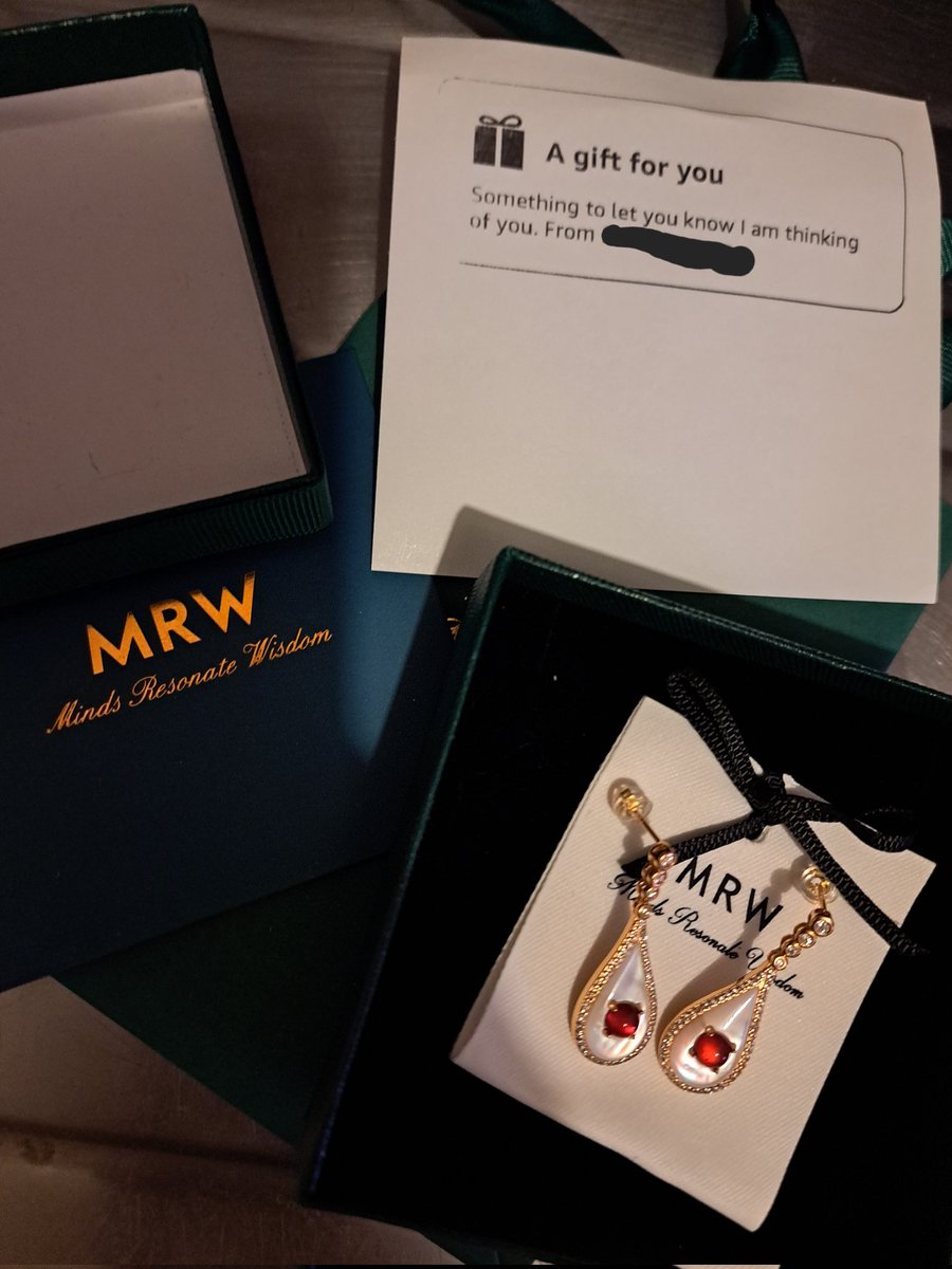 These earrings are so dainty, and versatile! 🥰 Thank you, Mr. S! I cannot wait until September! 😉