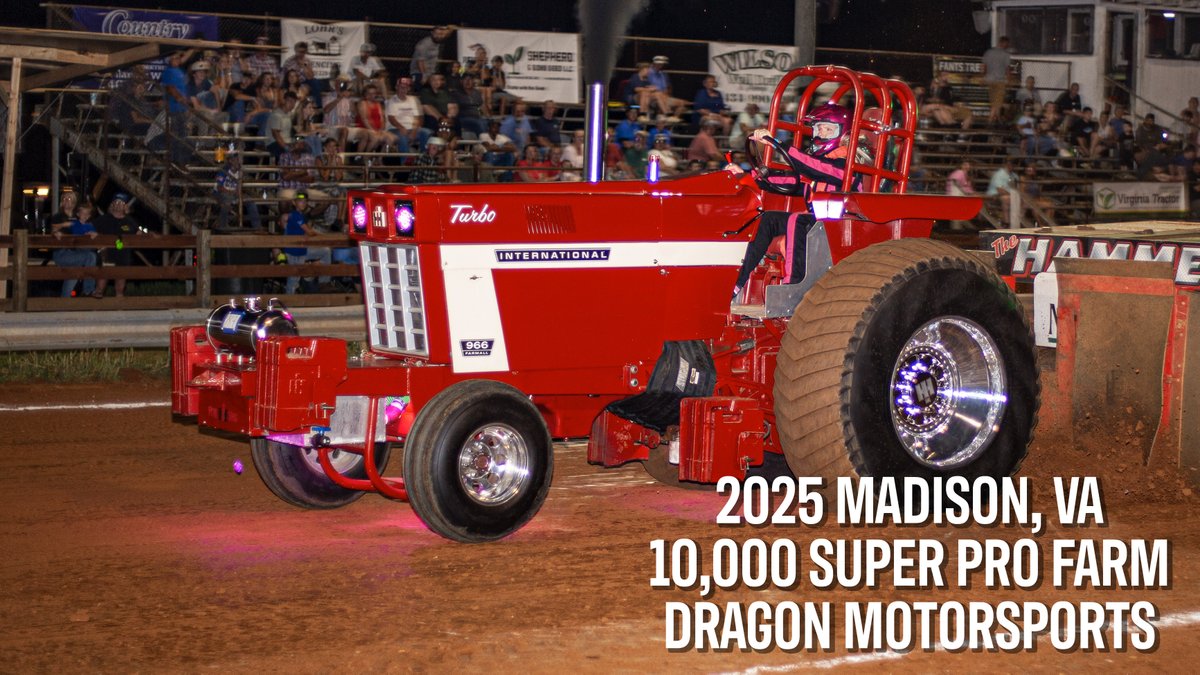 Heavy 10000 Super Pro Farm vs the Pulling Sled at Madison VA July 12 2025 youtu.be/xXPTdnuFCKM?si… via <a href="/YouTube/">YouTube</a> #Tractors #SuperProFarm #DragonMotorsports #Turbo #diesel #horsepower #torquemonster