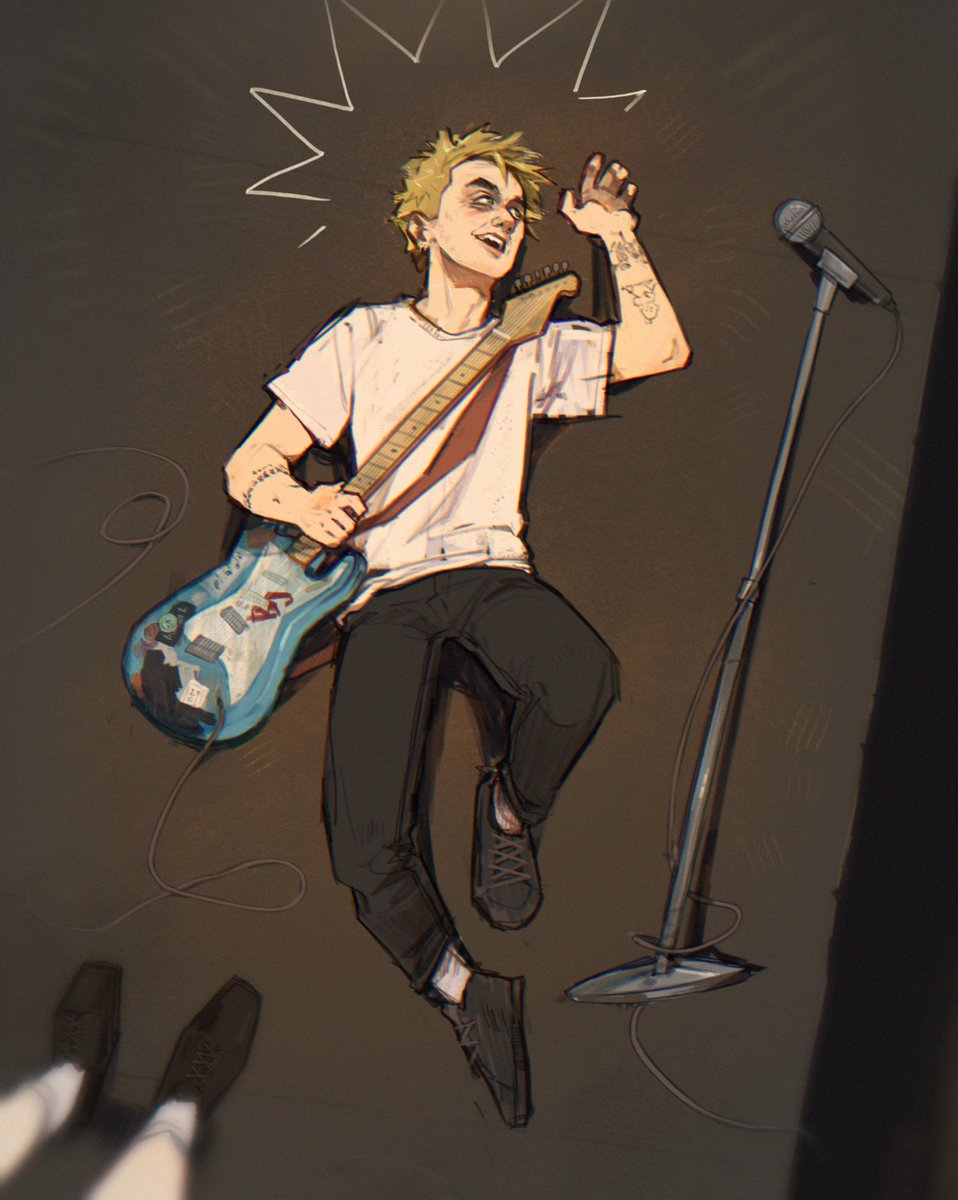 2damn2giveaglam's tweet image. my mother says to get a job

#greenday