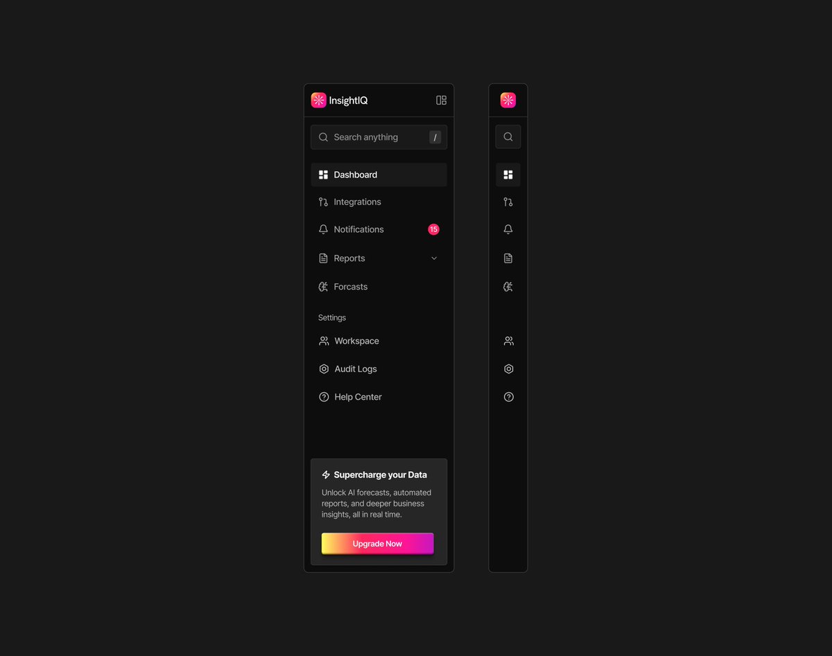 GM!
Starting the day with a neat side navigation bar.
 
Is it clean enough?