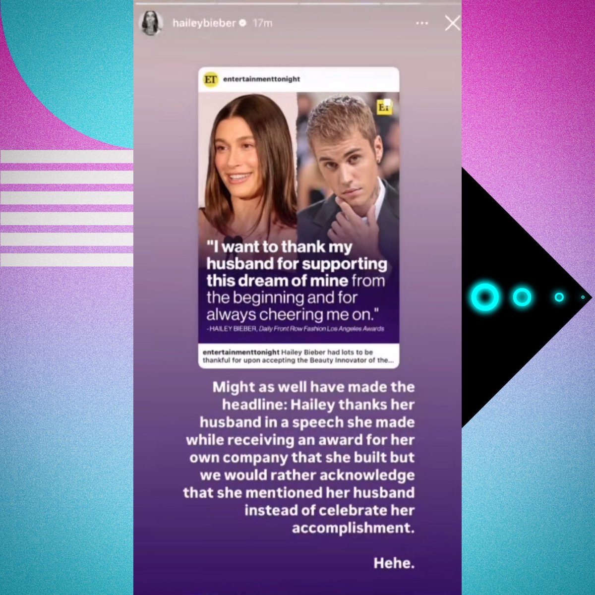 PopFactions's tweet image. Justin Bieber will not be paying his $31 MILLION debt to Scooter Braun yet.
TMZ says he is waiting for the funds from the sale of his wife Hailey Bieber’s Rhode Beauty to hit their account, other reports claim Bieber had invested $50 MILLION into Hailey’s brand. (TMZ/Page Six)