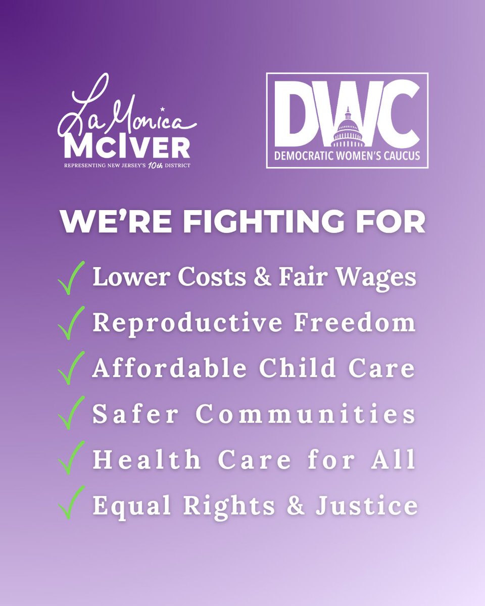 RepLaMonica's tweet image. Women and families deserve more—and @DemWomenCaucus will not wait for it to be handed to us. We’re working for it now.
We will not stand by while Trump and Republicans try to set back the clock.