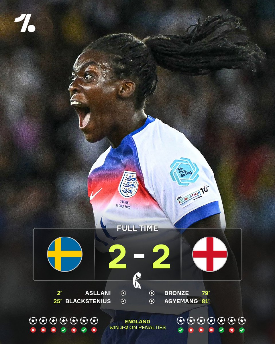 This Sweden vs England match was clearly fix.

No way you let a goalkeeper take your supposed winning Pk