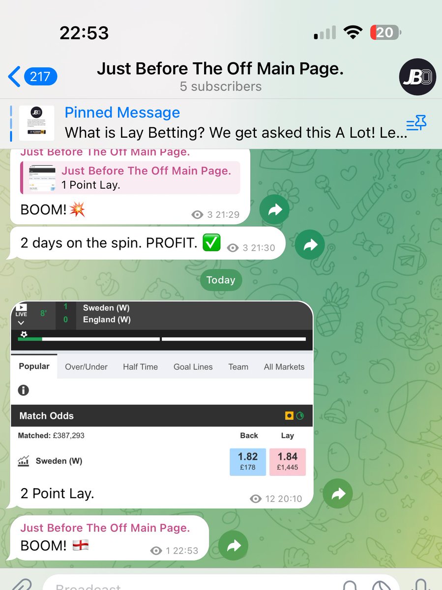 JustBeforeTheOf's tweet photo. BOOOOM! 🔥

COME ON LADIES. 🏴󠁧󠁢󠁥󠁮󠁧󠁿

#sportstipster #horsetips #horseracingtips #bet #betting #cash #giveaway #competition #horses #winner #wins #gamble #racing #racingpost #horselays #footballlays #football #footballtips #footballlay #GamblingTwitter https://t.co/dk7OBrT3br